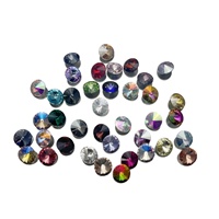 Paso Sico Nouveaux Strass en Cristal K9 Haut de Gamme Style Flash en Forme de Satellite à Dos Plat pour DIY Nail Art et Coques de Téléphone