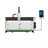 Machine de découpe laser à fibre CNC en acier au carbone haute efficacité avec contrôle Cypcut AI, prix économique pour usage industriel