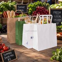 Carton kraft alimentaire épaissi à fond carré pour impression, idéal pour la restauration rapide, poulet frit, burgers et frites