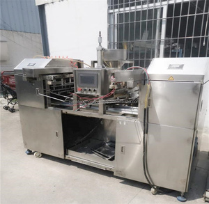Reasonable Design <b>Egg</b> Roll Stuffing <b>Machine</b> for Bakery <b>Egg</b> Roll <b>Machine</b> Waffle Cone Wafer <b>Egg</b> Roll Filling <b>Machine</b> - Product Image 1