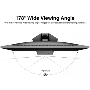 Moniteur de jeu PC <span class=keywords><strong>KOORUI</strong></span> GN06 27 pouces IPS 165Hz, cadre ultra-fin sans bordure, interface HD, 100% SRGB, temps de réponse de 1 ms, <span class=keywords><strong>écran</strong></span> large noir - Product Image 4