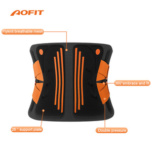 Thoáng khí Eo Hỗ trợ có thể tháo rời Pad chống trượt thắt lưng Brace eo trở lại hỗ trợ vành đai - Product Image 3