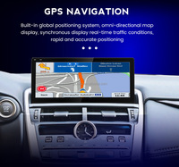 Radio Android de 12.3 Pulgadas con GPS para Lexus RX 2020, Navegación para Reproductor de DVD, Pantalla Táctil, Carplay, DSP, MP3, Transmisor FM, Mirror Link