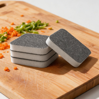 Éponge en acier inoxydable de forme rectangulaire, absorption d'eau de plus de 250 %, utilisation en cuisine, protection anti-ultraviolet, nettoyage du verre