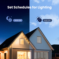 Éclairage intelligent pour gouttières 24V, éclairage de vacances, Ambilight RGBIC LED, éclairage permanent pour gouttières, bande LED imperméable Ambilight