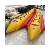 Tube banane gonflable de haute qualité pour le sport aquatique d'été