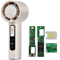 Ventilador PCBA personalizado de PRODUCCIÓN DE FÁBRICA para diferentes formas Mini ventilador recargable USB ventilador pequeño recargable portátil USB