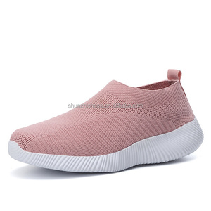 In vendita slip On sneakers casual in mesh pigri traspiranti per open from back gym taglie <span class=keywords><strong>5</strong></span> <span class=keywords><strong>scarpe</strong></span> casual donna - Product Image 1