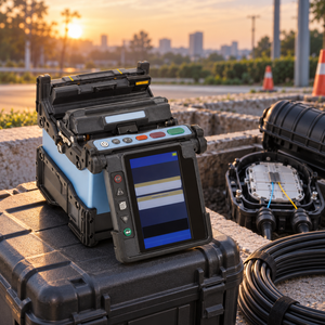 Machine de fusion de fibres optiques automatique FTTH, directement de l'usine, kit d'outils de télécommunications, fournisseur OEM mondial en gros - Product Image 2