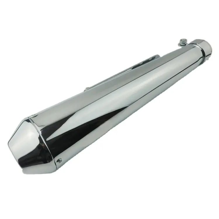 Fabriek Klassieke Motorfiets 19 3/4 "Chrome Uitlaat Pijp Motorfiets Uitlaatdemper Pijp Voor Harley Accessoires