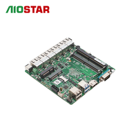 NANO ITX Motherboard industri Intel Geminilake J4125 2.0G 4-Core 2x DDR4 32G SATA Hard Drive Antarmuka Server Baru aplikasi