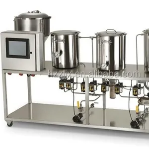 Bier Brouwen Apparatuur Mengen Tank Mash Tun Fermentatie Apparatuur Bier Brouwen Lijn Systeem Roerwerk Rvs 304