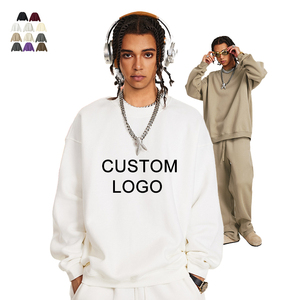 Sudadera de Felpa con Logotipo Personalizado Bordado de Alta Calidad, Sudadera Unisex Extra Grande Informal para Hombre - Product Image 1