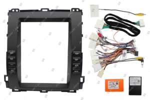 Android universel pour TOYOTA Prado 2002 avec clés pour tableau de bord cadre de <span class=keywords><strong>lecteur</strong></span> <span class=keywords><strong>Dvd</strong></span> de <span class=keywords><strong>voiture</strong></span> autoradio <span class=keywords><strong>lecteur</strong></span> stéréo avec Gps cadre de <span class=keywords><strong>voiture</strong></span> - Product Image 2