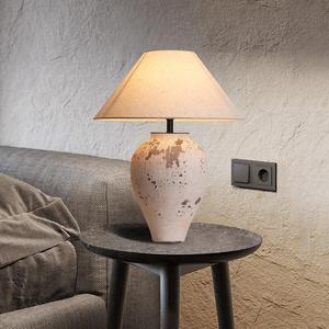 Lámpara <span class=keywords><strong>de</strong></span> Mesa <span class=keywords><strong>de</strong></span> <span class=keywords><strong>Cerámica</strong></span> Wabi-Sabi, Lámpara Decorativa <span class=keywords><strong>de</strong></span> <span class=keywords><strong>Cerámica</strong></span> Antigua Hecha a Mano para Hotel, Sala <span class=keywords><strong>de</strong></span> Estar, Escritorio - Product Image 3