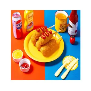 Provide Good Quality High Quality Product Twist Cheddar Cheese Corn Dogs Multi-Flavored Corn Cheese Snackes With Twist Cheddar