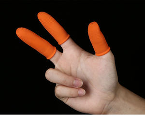 Wegwerp Poedervrije Vingerbedden-Esd-Veilige, Cleanroom-Specifieke Industriële Beschermende Vingerhoezen - Product Image 1