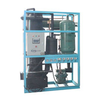 Machine à glaçons tubulaires de grande capacité 1T 2T 3T 5T 10T, meilleur fabricant de glaçons tubulaires