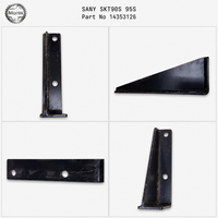 Support de tuyau d'échappement pour camion benne à carrosserie large SANY SKT90S 95S, pièce de rechange pour l'entretien et la réparation d'équipements lourds, n° 14353126