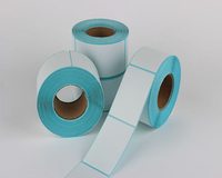 Étiquettes d'expédition adhésives personnalisables imperméables à transfert thermique direct - Étiquettes en papier 4x6 pour les coursiers et les livraisons express