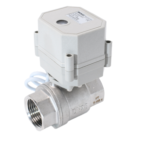 <strong>Mini</strong> Electric 3v-24v Motorized <strong>Ball</strong> <strong>Valve</strong> CWX-15N/Q 2-Way Water Control DN8-DN25 110v/220v 1 Year Warranty Support Customizable - Product Image 1