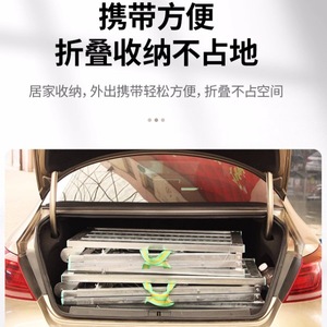 แพลตฟอร์มงานอลูมิเนียมพับได้ รับน้ำหนัก 300 กก. อเนกประสงค์ พกพาสะดวก สำหรับงานก่อสร้างและตกแต่ง - Product Image 4