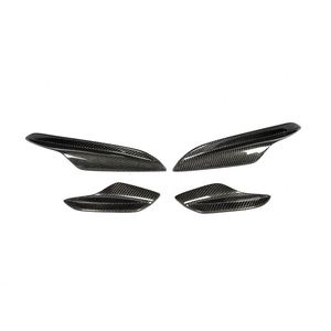 JCsportline-<span class=keywords><strong>Aletas</strong></span> de parachoques de fibra de carbono <span class=keywords><strong>M3</strong></span> para <span class=keywords><strong>BMW</strong></span> E90 <span class=keywords><strong>E92</strong></span> E93 <span class=keywords><strong>M3</strong></span> 05-13 - Product Image 2