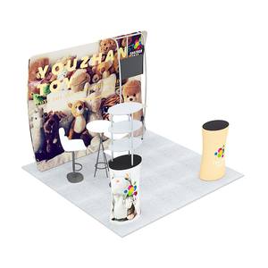 Conception libre, <span class=keywords><strong>dessin</strong></span> rapide, taille personnalisée, lumineux, construction rapide, installation en une seconde sur table, <span class=keywords><strong>cabine</strong></span> commerciale modulaire - Product Image 1