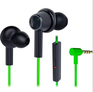 Auricular Original de 3,5 MM para Razer Hammerhead <span class=keywords><strong>Duo</strong></span> Console Dual Driver In-ear Earbud con cable ordenador móvil Pad Music Sport Headset - Product Image 1