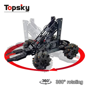 High Quality <strong>DIY</strong> Remote Control Alloy Mechanical Arm <strong>RC</strong> <strong>Car</strong> <strong>Kit</strong> Metal Vehicle Toys Kids' Science Projects Engineering Adventures - Product Image 3