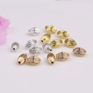 Perles d'espacement rondes en forme de soucoupe, petites, mates, givrées, plaquées or véritable, effet poussière d'étoile, 100 pièces/sac - Product Image 6