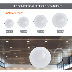 USA dropshipping ETL <span class=keywords><strong>ul</strong></span> được liệt kê 5 Bảo hành <span class=keywords><strong>4</strong></span> 6 8 10inch Đèn <span class=keywords><strong>Led</strong></span> <span class=keywords><strong>Downlight</strong></span> lịch thi đấu CCT có thể điều chỉnh thương mại <span class=keywords><strong>Downlight</strong></span> - Product Image 4