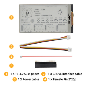 LILYGO T5 4,7 Zoll S3 ESP32-S3 Treiber platine E-Paper-Module mit 16MB FLASH und 8MB PSRAM Epaper Display - Product Image 6