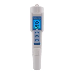 New 4 in 1 TDS PH Meter PH/TDS/EC/Temperature Meter Digital Water Quality Monitor Tester for Pools, Drinking Water, Aquariums