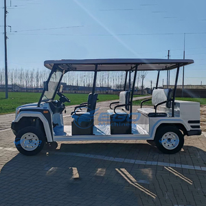Certified CE Xuchang Ego 6-8 Person <b>Battery</b> Operated Electric 4-Wheel Patrol Car Highway Golf Cart Sightseeing Bus Customized - Product Image 5