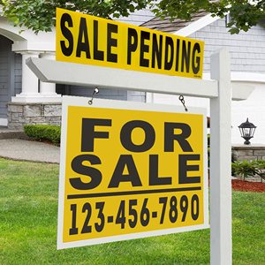 Letreros Inmobiliarios de PP, Material de 2-12 mm de Grosor, Servicio de Corte, 6x24, en Venta, Casa Abierta, Venta, <span class=keywords><strong>Sinocoroplast</strong></span> - Product Image 1