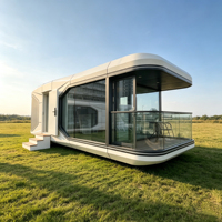 Usine de fabrication de maisons capsules spatiales modernes ODM/OEM professionnelles |   Conception préfabriquée personnalisée pour le glamping et les éco-réseaux mondiaux