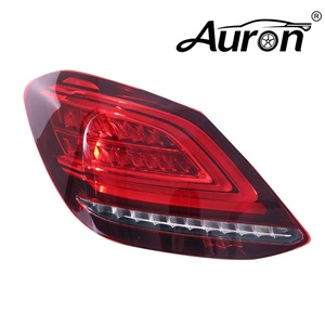 Nouveaux feux arrière LED séquentiels étanches pour Mercedes-Benz Classe C W205 2019-2021 Facelift, lentille transparente 6000K, clignotants dynamiques - Product Image 5