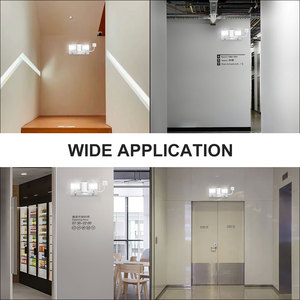 Luz <span class=keywords><strong>de</strong></span> Emergencia Plegable <span class=keywords><strong>de</strong></span> Doble Cabezal, Recargable, LED, <span class=keywords><strong>de</strong></span> Pared, para <span class=keywords><strong>Salida</strong></span> <span class=keywords><strong>de</strong></span> Seguridad contra <span class=keywords><strong>Incendios</strong></span> - Product Image 4