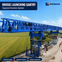 Máquina de Montaje de Vigas de Hormigón para Puentes de Gran Capacidad de Carga, Tipo Nuevo, Pórtico de Lanzamiento de Vigas Segmentales, Capacidad de 300-800 Toneladas