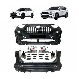 Kit de Carrocería de PP al por Mayor para <span class=keywords><strong>Toyota</strong></span> <span class=keywords><strong>RAV4</strong></span> 2019-2025, Diseño KN Modificado, Kit de Conversión de Parachoques Delantero y Trasero, Accesorios para Automóviles - Product Image 1