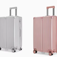 Valise de voyage pour étudiants avec poche avant/haut et port USB, édition artistique universelle légère, vente en gros