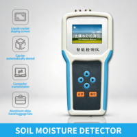 Soil Moisture Detector, Soil Water Content Temperature Humidity pH EC Salinity Conductivity Tester