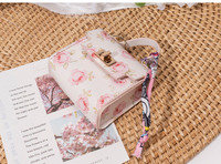 Porte-monnaie mignon et tendance en cuir PU rouge, mini sac, porte-clés, pendentif de luxe de créateur, écologique, haute qualité, très prisé