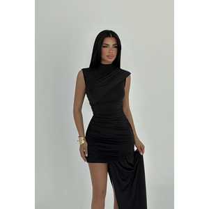 Vestido Corto Negro Zinnia - Product Image 2