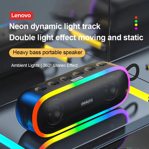100% Ban Đầu Lenovo K8 5.0 Không Dây Bt Loa Di Động Hifi LED Ngoài Trời Loa Âm Nhạc Surround Bass Hộp - Product Image 6