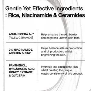 Anua 7+ Rice Ceramide Hydrating Barrier Serum 50 ml Hidratante Facial - Product Image 4