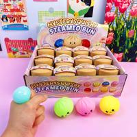 Prêt à expédier en gros : Jouet Squishy anti-stress en forme de mini-bao bao simulé 5.5, modèle alimentaire, prix de gros, livraison rapide