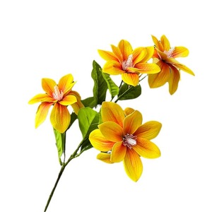 New Chinese Feel Big Silk <b>Magnolia</b> Simulation Flower Artifical Flower Single Stem Living Room <b>Table</b> Ornaments Home Decoration - Product Image 5