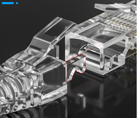 ZHEFAN RJ45-Steckerabdeckungen für modulare Steckverbinder zur Staubschutz